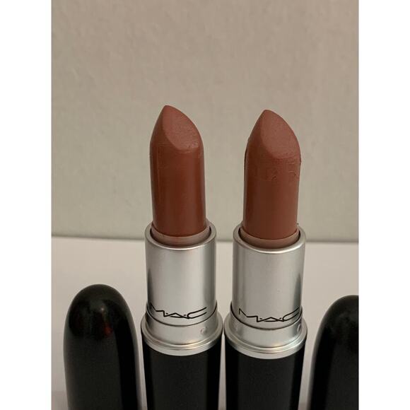 2X MAC Lustre Lipstick Jubilee Rare 509 Original VTG Warm Peach SET See Photos - Picture 8 of 9